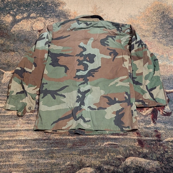 Military Camo Chore Jacket - Picture 2 of 3